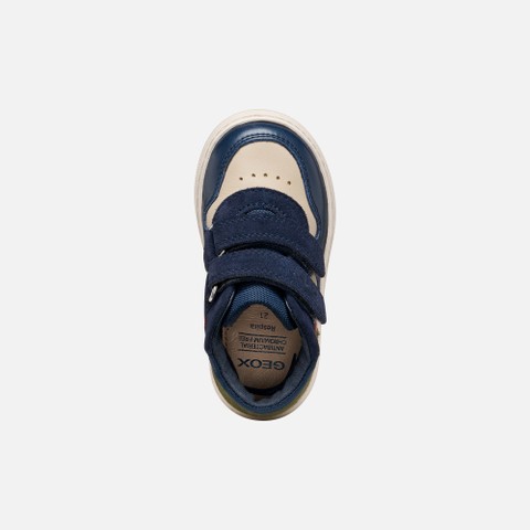 Velcro shoes NASHIK TODDLER BOY Beige/Navy - image number 5 | GEOX