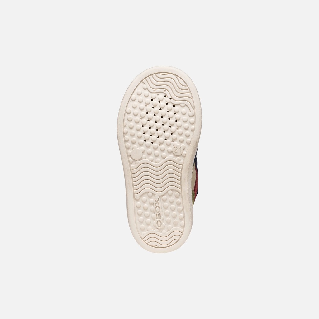 Velcro shoes NASHIK TODDLER BOY Beige/Navy - image number 6 | GEOX