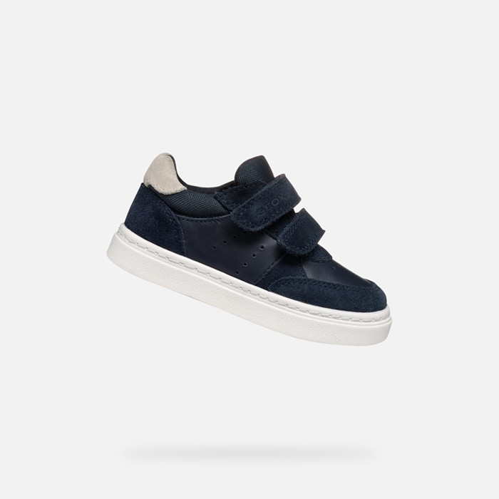 Sneakers with straps NASHIK TODDLER BOY Navy/White | GEOX