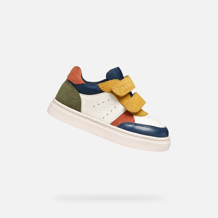 Velcro shoes NASHIK TODDLER BOY Ivory/Ochre | GEOX