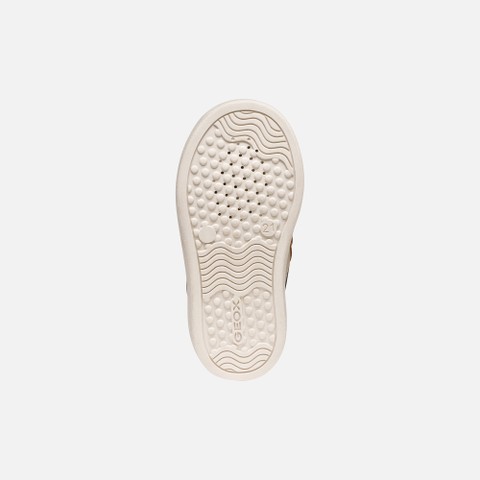 Velcro shoes NASHIK TODDLER Beige/Navy - image number 6 | GEOX