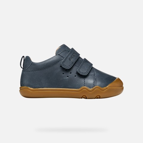 Chaussures Barefoot souples STEPPIEUP B&Eacute;B&Eacute; Bleu marine - image number 1 | GEOX