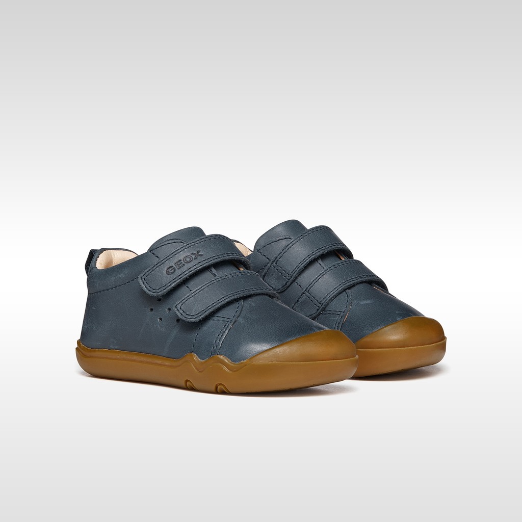 Chaussures Barefoot souples STEPPIEUP B&Eacute;B&Eacute; Bleu marine - image number 7 | GEOX