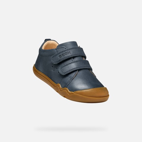 Chaussures Barefoot souples STEPPIEUP B&Eacute;B&Eacute; Bleu marine - image number 4 | GEOX