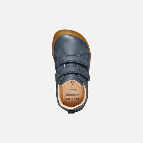 Chaussures Barefoot souples STEPPIEUP B&Eacute;B&Eacute; Bleu marine - image number 5 | GEOX
