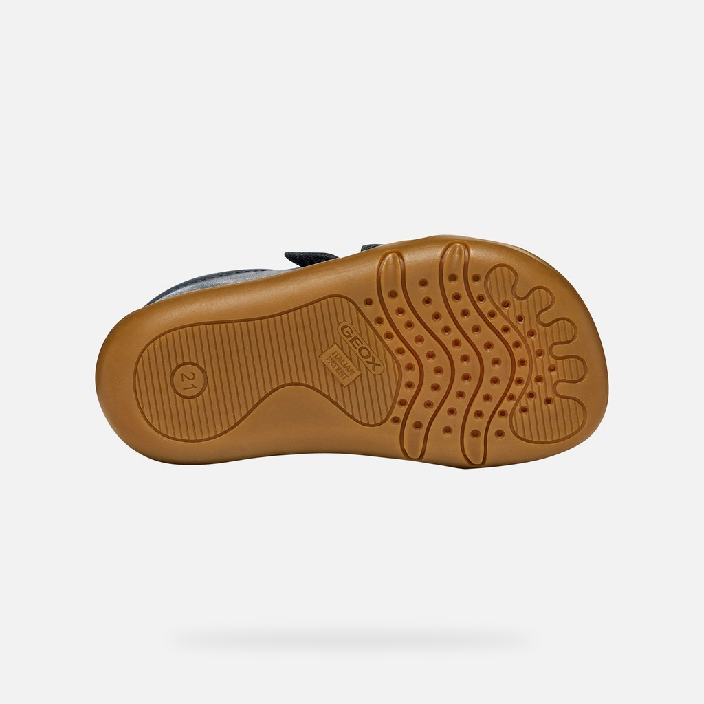 Chaussures Barefoot souples STEPPIEUP B&Eacute;B&Eacute; Bleu marine - image number 6 | GEOX
