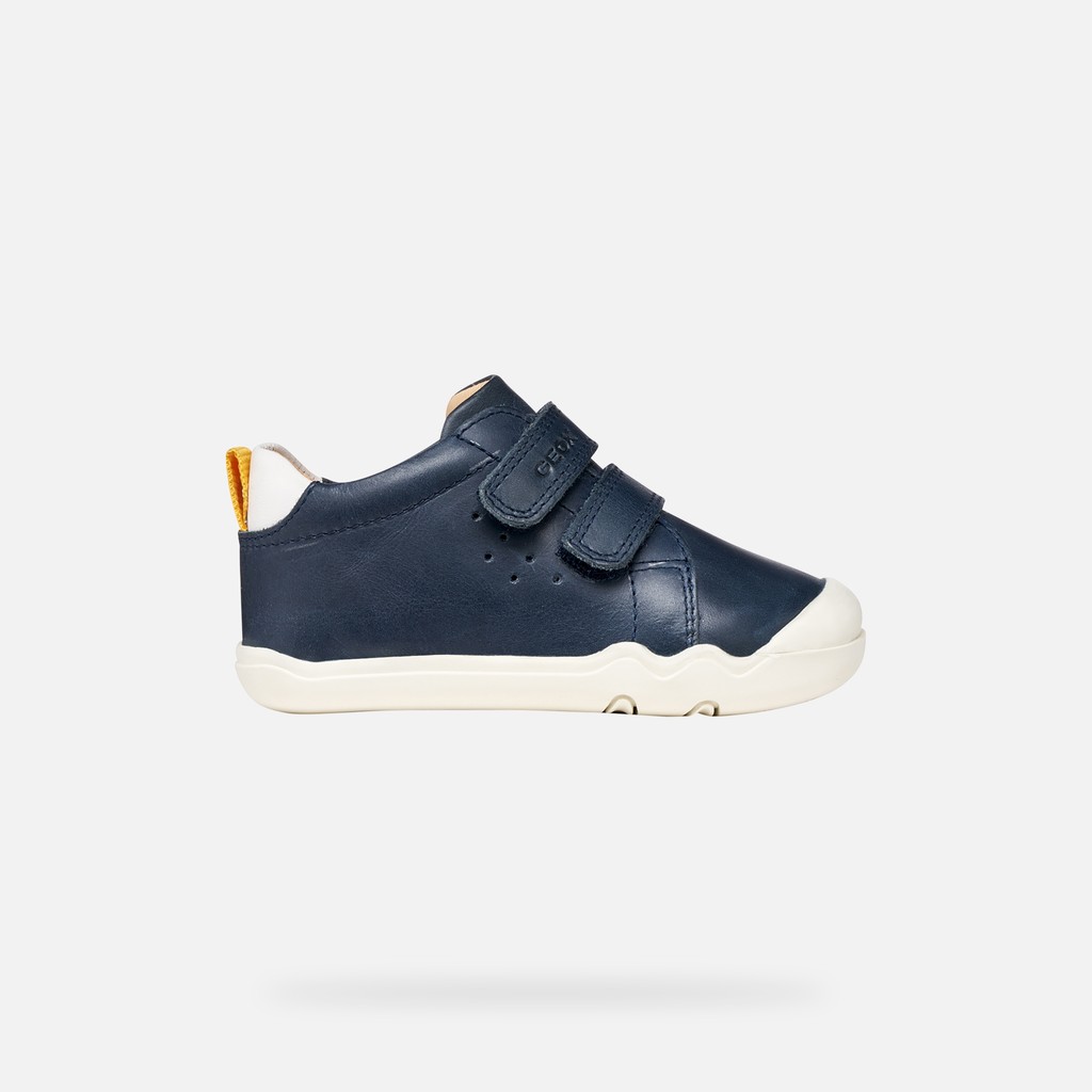 Barefoot STEPPIEUP BABY Navy/White - image number 1 | GEOX