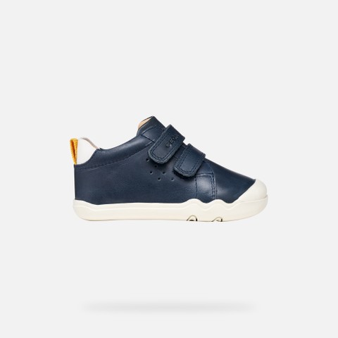 Barefoot STEPPIEUP BABY Navy/White - image number 1 | GEOX