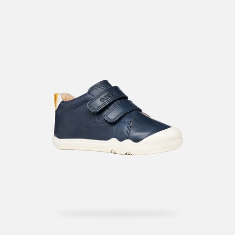 Barefoot STEPPIEUP BABY Navy/White - image number 2 | GEOX