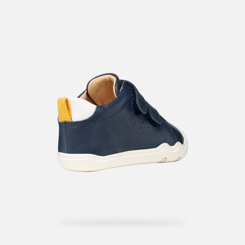 Barefoot STEPPIEUP BABY Navy/White - image number 4 | GEOX
