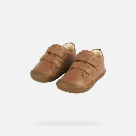 Barefoot STEPPIEUP BABY Cognac - image number 7 | GEOX