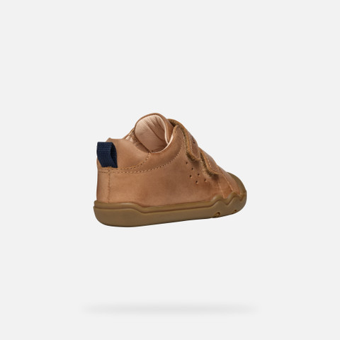 Barefoot STEPPIEUP BABY Cognac - image number 4 | GEOX