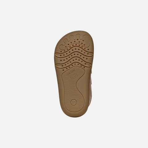 Barefoot STEPPIEUP BABY Cognac - image number 6 | GEOX