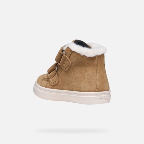 Velcro shoes NASHIK   TODDLER GIRL Whisky - image number 3 | GEOX