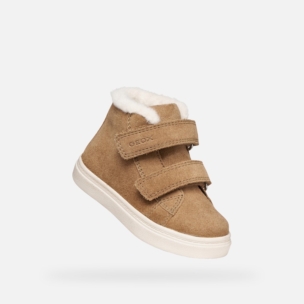 Velcro shoes NASHIK   TODDLER GIRL Whisky - image number 4 | GEOX