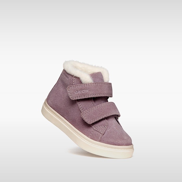 Velcro shoes NASHIK   TODDLER GIRL Light Prune | GEOX