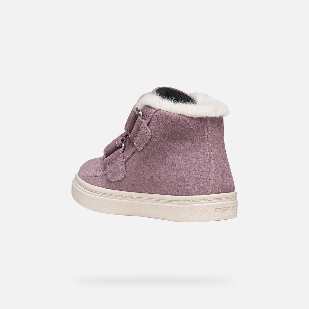 Velcro shoes NASHIK   TODDLER GIRL Light Prune - image number 3 | GEOX