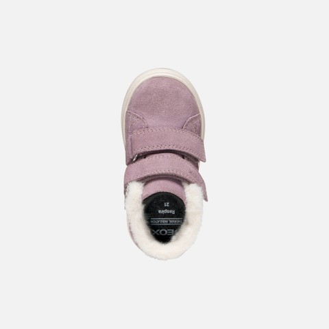 Velcro shoes NASHIK   TODDLER GIRL Light Prune - image number 5 | GEOX