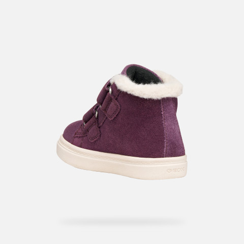 Sneakers with straps NASHIK TODDLER GIRL Violet - image number 3 | GEOX