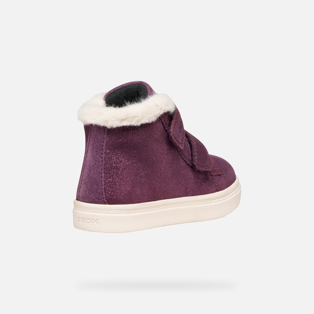 Sneakers with straps NASHIK TODDLER GIRL Violet - image number 4 | GEOX