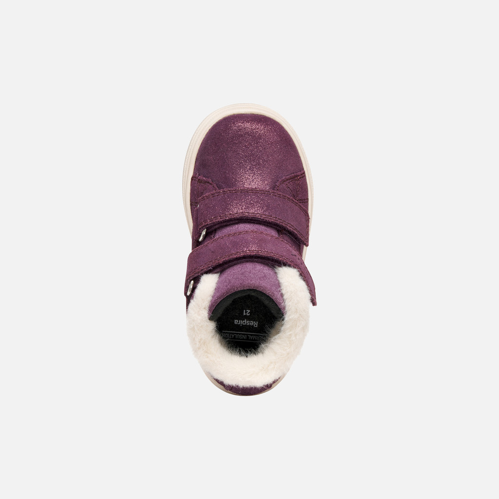 Sneakers with straps NASHIK TODDLER GIRL Violet - image number 5 | GEOX