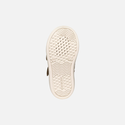 Sneakers with straps NASHIK TODDLER GIRL Smoke Grey - image number 6 | GEOX
