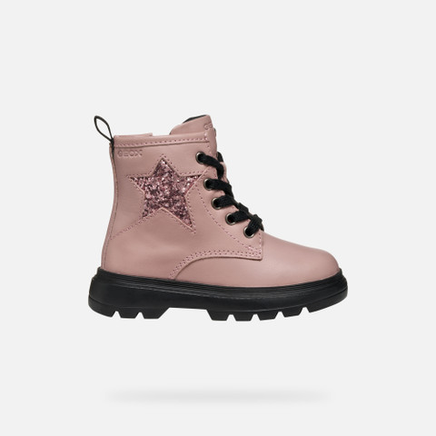 Mid calf boots KIDDARTAH TODDLER GIRL Old Rose - image number 1 | GEOX