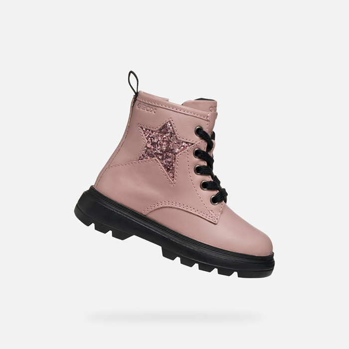 Bottillons KIDDARTAH PETITE FILLE Vieux rose | GEOX