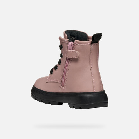 Mid calf boots KIDDARTAH TODDLER GIRL Old Rose - image number 3 | GEOX