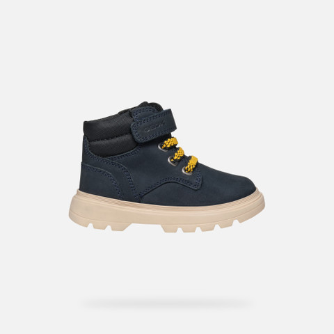 Mid calf boots KIDDARTAH TODDLER BOY Navy/Black - image number 1 | GEOX