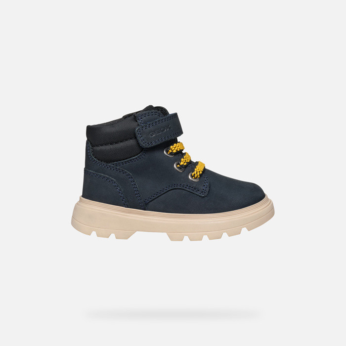 Mid calf boots KIDDARTAH TODDLER BOY Navy/Black | GEOX