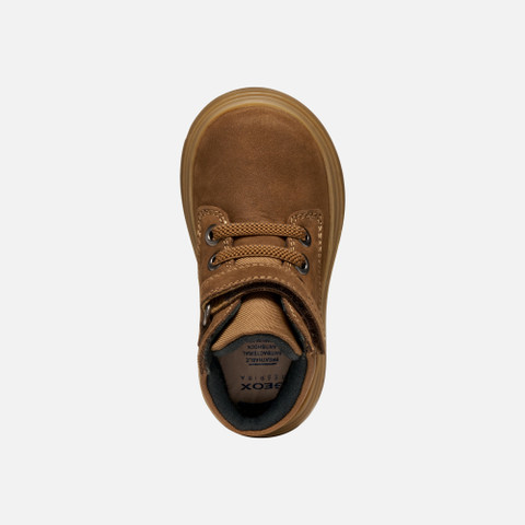 Mid calf boots KIDDARTAH TODDLER BOY Tobacco - image number 5 | GEOX