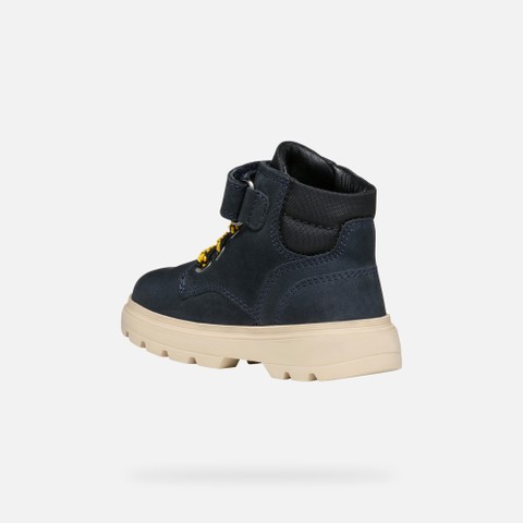Zapatillas con velcro KIDDARTAH NI&Ntilde;O PEQUE&Ntilde;O Azul marino/Negro - image number 3 | GEOX