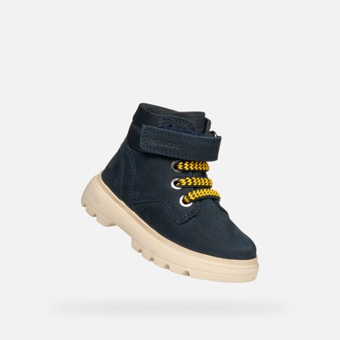Zapatillas con velcro KIDDARTAH NI&Ntilde;O PEQUE&Ntilde;O Azul marino/Negro - image number 4 | GEOX