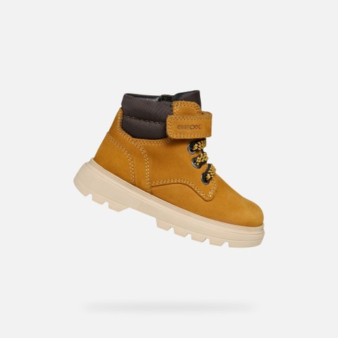 Velcro shoes KIDDARTAH TODDLER BOY Dark Yellow - image number 0 | GEOX