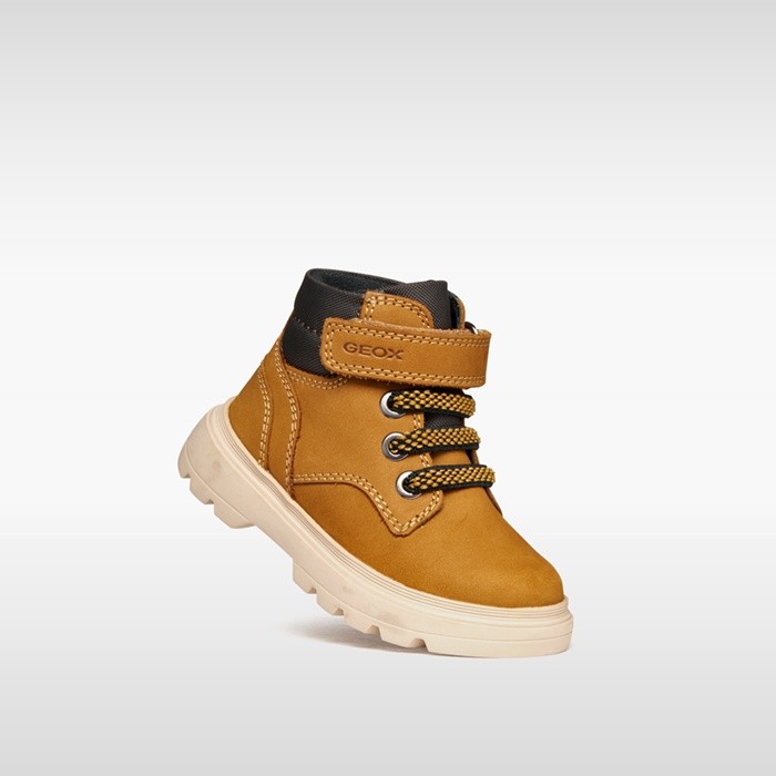 Velcro shoes KIDDARTAH TODDLER BOY Dark Yellow | GEOX