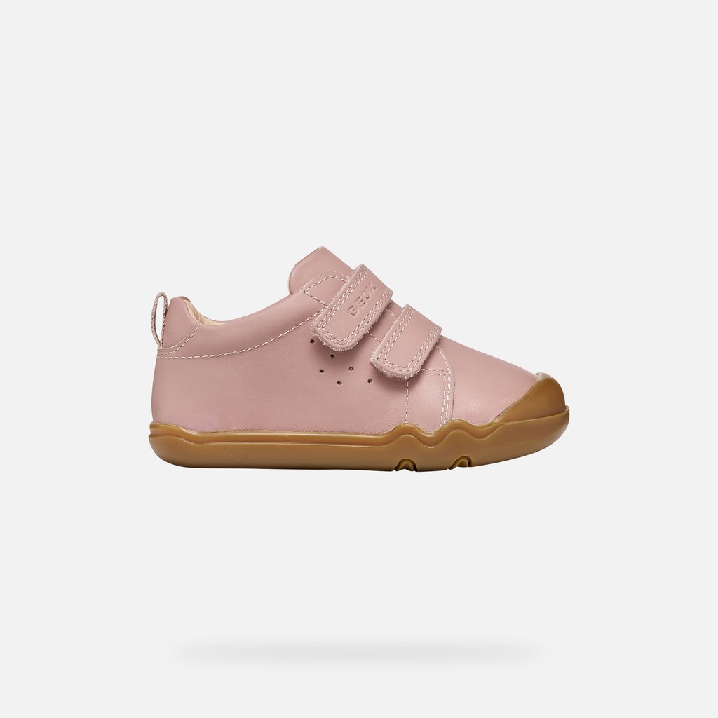Lightweight and flexible Barefoot shoes STEPPIEUP BABY Beige - image number 1 | GEOX