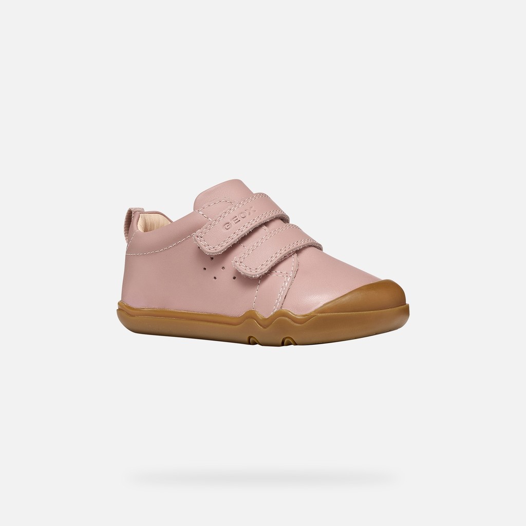 Lightweight and flexible Barefoot shoes STEPPIEUP BABY Beige - image number 2 | GEOX