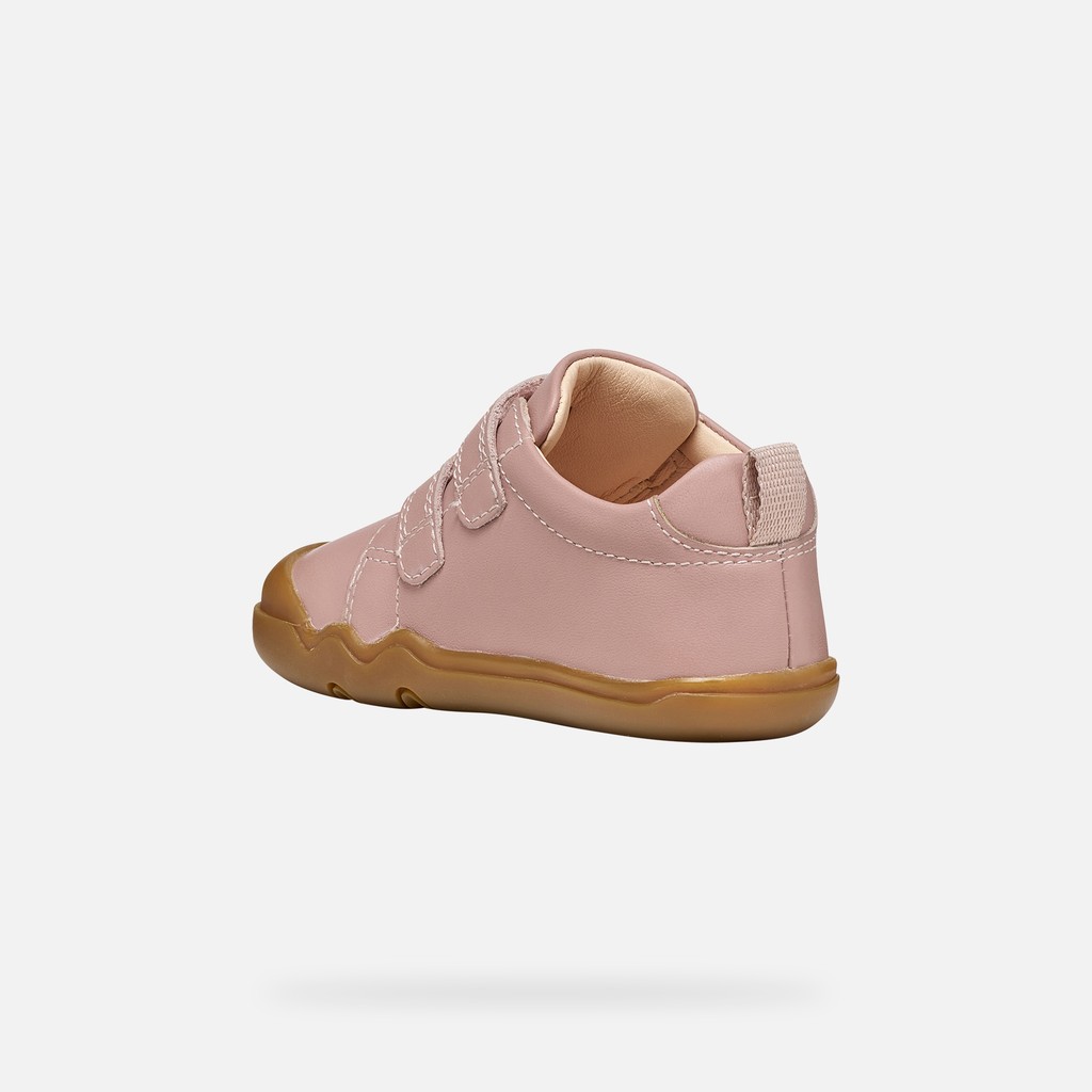 Lightweight and flexible Barefoot shoes STEPPIEUP BABY Beige - image number 3 | GEOX
