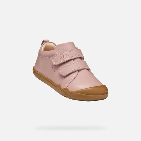 Lightweight and flexible Barefoot shoes STEPPIEUP BABY Beige - image number 4 | GEOX