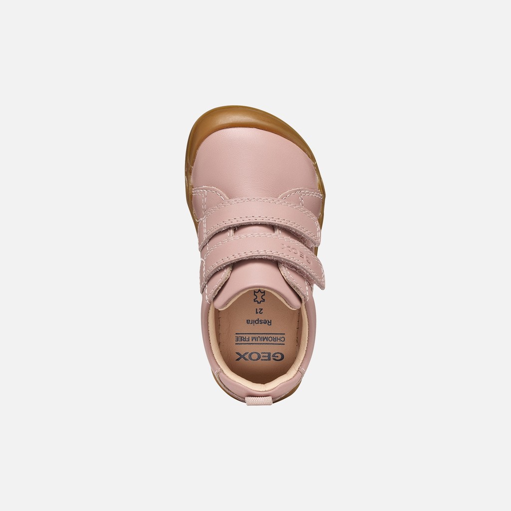 Lightweight and flexible Barefoot shoes STEPPIEUP BABY Beige - image number 5 | GEOX