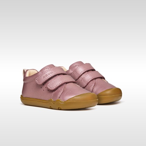 Lightweight and flexible Barefoot shoes STEPPIEUP TODDLER GIRL Dark Rose - image number 7 | GEOX