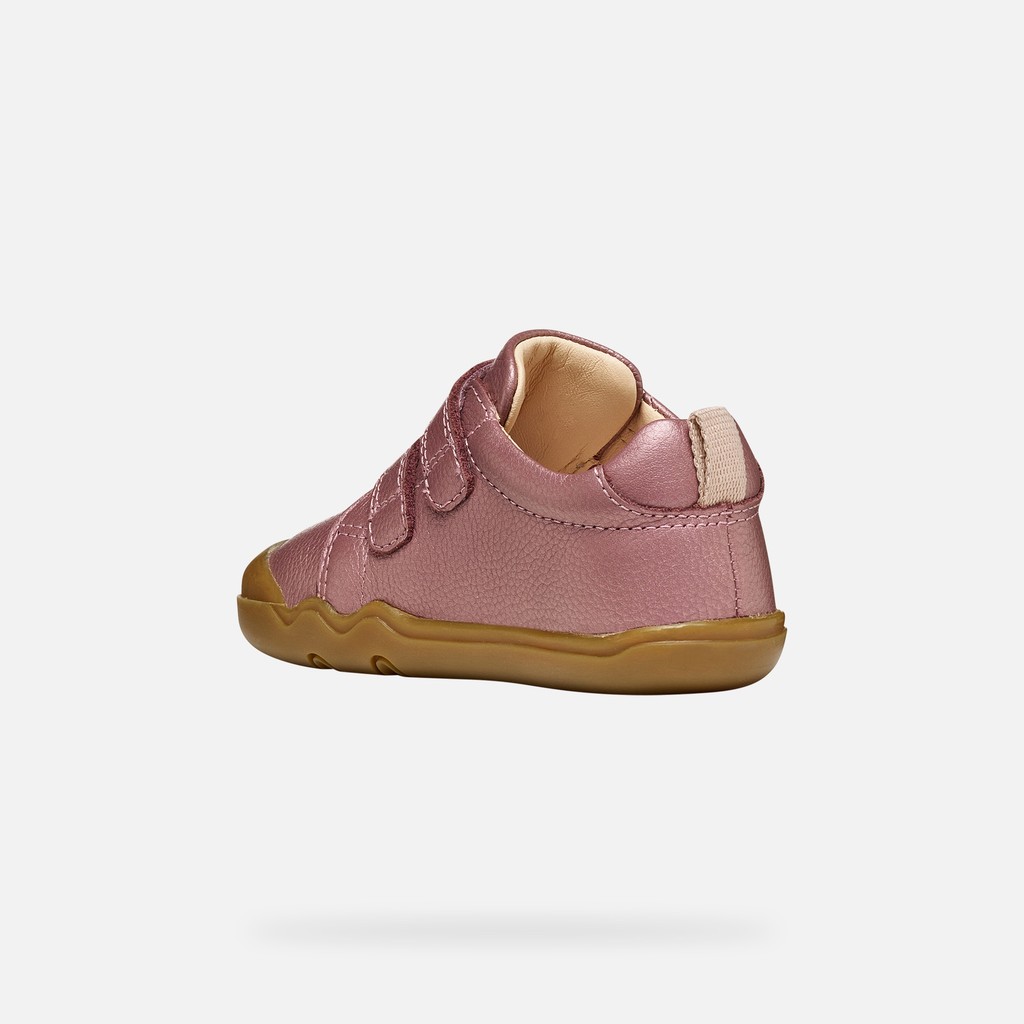 Lightweight and flexible Barefoot shoes STEPPIEUP TODDLER GIRL Dark Rose - image number 3 | GEOX