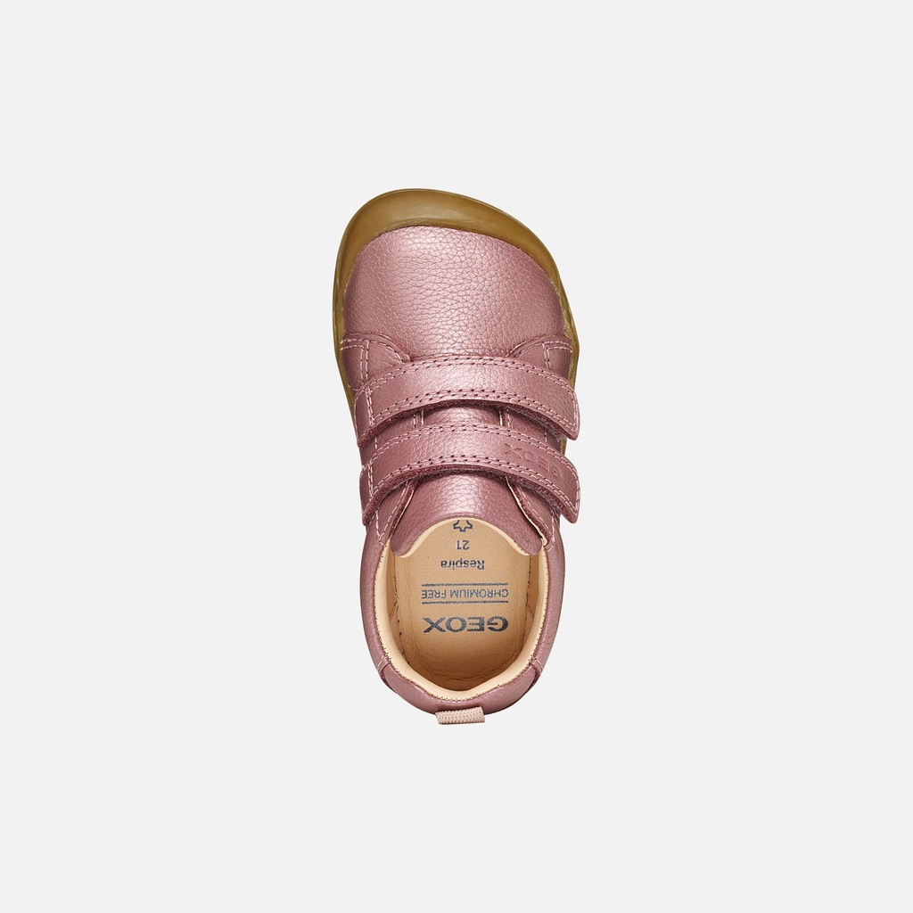 Lightweight and flexible Barefoot shoes STEPPIEUP TODDLER GIRL Dark Rose - image number 5 | GEOX