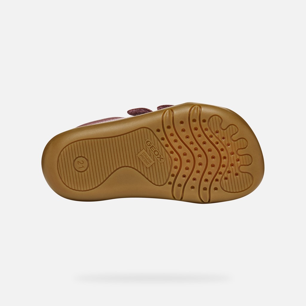 Lightweight and flexible Barefoot shoes STEPPIEUP TODDLER GIRL Dark Rose - image number 6 | GEOX