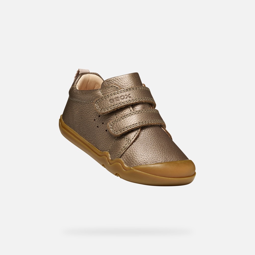 Lightweight and flexible Barefoot shoes STEPPIEUP TODDLER GIRL Smoke Grey - image number 4 | GEOX