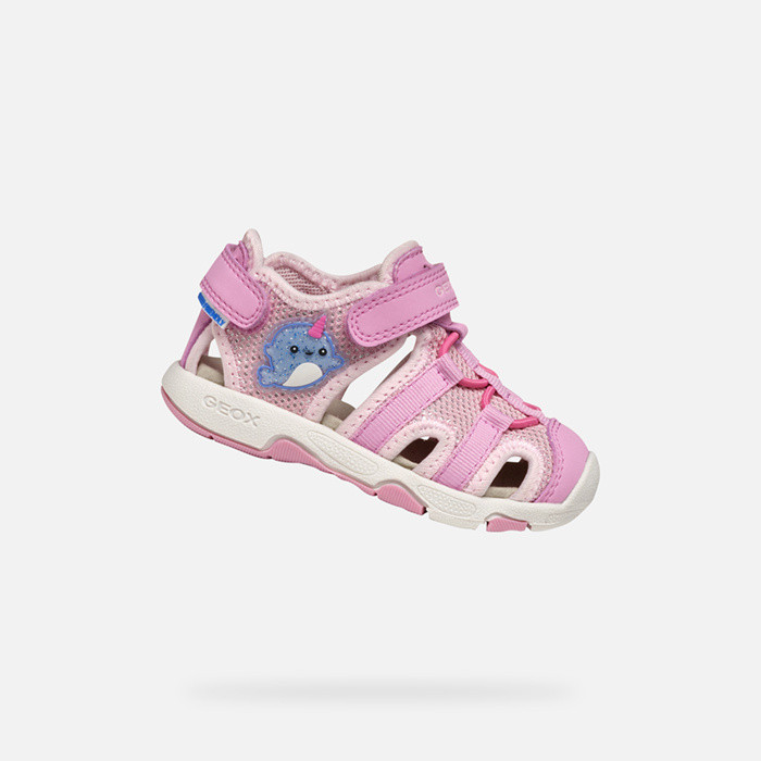 Closed toe sandals SANDAL MULTY   TODDLER GIRL Dark Pink | GEOX