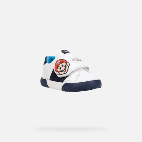 Nintendo Super Mario GISLI TODDLER White/Navy - image number 2 | GEOX