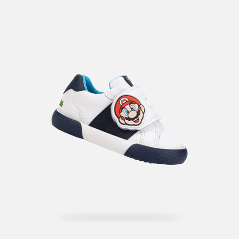 Nintendo Super Mario GISLI TODDLER White/Navy - image number 0 | GEOX