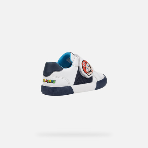 Nintendo Super Mario GISLI TODDLER White/Navy - image number 4 | GEOX